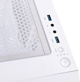 Bitfenix NSE-300-WWGKW-RP4A 4 Fanlı Beyaz ATX Bilgisayar Kasası