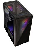 BITFENIX HEL-300-KKGXP-3F HELIOS Powersız Siyah Tempered Glass Mid Tower ATX Kasa