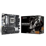Biostar B650MT-E PRO DDR5 6000MHz AM5 S+V+GL Micro ATX Anakart
