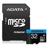 Adata 32GB Premier microSDHC Card with Adapter UHS-I Class10 V10 Hafıza Kartı