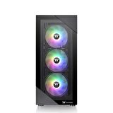 Thermaltake CA-3X3-65M1WE-00 650 W 3 Fanlı Siyah ATX Oyuncu Bilgisayar Kasası