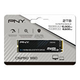 PNY CS2150 M280CS2150-2TB-TB 2TB 10200/8500MB/s PCIe NVMe M.2 Gen5 SSD Disk