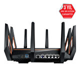 ASUS GT-AX11000 WIFI6 TRİBAND-GAMİNG-Aİ MESH-AİPROTECTİONPRO-TORRENT-BULUT-DLNA-4G-VPN-ROUTER-ACCESS POİNT