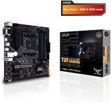 ASUS Tuf Gaming A520M-Plus AMD A520 Am4 DDR4 4800 Hdmı Dvı Vga M2 Usb3.2 Aura Rgb mATX 128GB’a kadar ram desteği OUTLET