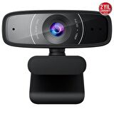 ASUS WEBCAM C3 USB YAYINCI KAMERA FULL HD 1080p 30 FPS KAYIT