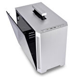Lian Li PC-TU150 TG Versiyon TU150WA Tek Fanlı Beyaz Mini-ITX Oyuncu Bilgisayar Kasası
