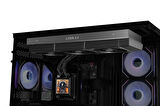 Lian Li Hydro-Shift LCD 360 Siyah Performance Fan İşlemci Sıvı Soğutma 