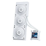 Lian Li Hydro-Shift LCD 360 Beyaz Performance Fan İşlemci Sıvı Soğutma 