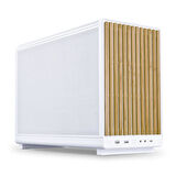 Lian Li Dan Case A3 Beyaz Ahşap M-ATX Mini-Tower Kasa 