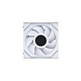 Lian Li UNI FAN SL WIRELESS LCD 1x120mm Beyaz Kasa Fanı 