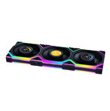Lian Li UNI FAN SL WIRELESS LCD 3x120mm Siyah Kasa Fanı 