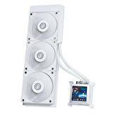 Lian Li Hydro-Shift LCD 360 Beyaz İşlemci Sıvı Soğutma (FANSIZ) (G89.GHSLCD36NW.00)