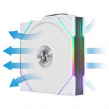 Lian Li UNI FAN REVERSE TL WIRELESS 1x120mm Beyaz Kasa Fanı G99.12RTL1W1W.00