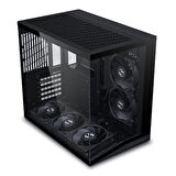 Lian Li O11 Dynamic Flow Mini V2 Mid Tower ATX Kasa Siyah (G99.O11DMIV2FX.00)
