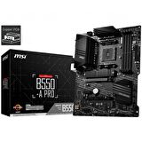 MSI B550-A Pro AMD B550 AM4 DDR4 4400 MHz Masaüstü Anakart