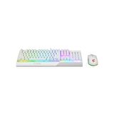 MSI GG VIGOR GK30 COMBO WHITE TR GK30 OYUNCU KLAVYESI BEYAZ VE CLUTCH GM11 OYUNCU FARESI BEYAZ