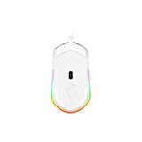 MSI GG CLUTCH GM11 WHITE GAMING MOUSE 5.000 DPI OPTIK SENSOR RGB LED MYSTIC LIGHT OYUNCU FARESI BEYAZ