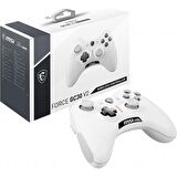 MSI FORCE GC30 V2 Beyaz PC ve Android Uyumlu Kablosuz Game Pad