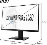 MSI PRO MP243 23.8" 5 ms Full HD IPS 75 Hz Monitör Outlet