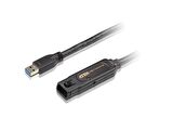 Aten UE3310 10 Mt USB 3.1 GEN1 to USB 3.1 GEN1 Erkek-Dişi Beyaz USB 3.1 Uzatma Kablosu