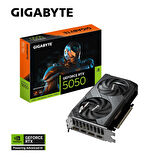 Gigabyte GeForce RTX 5050 WINDFORCE OC GV-N5050WF2OC-8GD GDDR6 8GB 128Bit Gaming (Oyuncu) Ekran Kartı