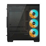 Gigabyte C500 Panoramic Stealth Glass USB 3.0 Type-C Siyah ATX Mid Tower Kasa