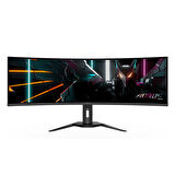 Gigabyte AORUS CO49DQ 49 5120x1440 144Hz 0.03 ms HDMI DP Type-C HDR 400 OLED Curved Gaming Monitör