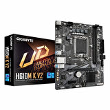 Gigabyte H610M K V2 DDR5 (5600MHz)OC M.2 HDMI/DP PCIe 4.0 1700P mATX Anakart