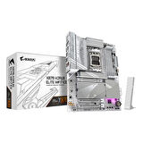 Gigabyte X870E AORUS ELITE WIFI7 ICE 8200MHz (OC) DDR5 M.2 AM5 ATX Anakart