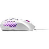 CM MASTER MOUSE MM720 RGB ULTRA HAFİF 49GR PARLAK BEYAZ OPTİK PROFESYONEL OYUNCU FARESi