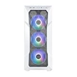 Cooler Master TD500 V2 Mesh ARGB Mid Tower Beyaz Kasa PSU Yok