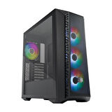 Cooler Master Masterbox 520 4 Fanlı Siyah ATX Bilgisayar Kasası