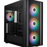 Cooler Master MasterBox 600 ARGB Tempered Glass Siyah USB 3.2 E-ATX Mid Tower Kasa