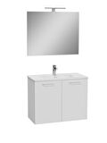 VitrA Ardea 69562 Banyo Dolabı Seti Kapaklı, 80 cm, Parlak Beyaz