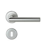 Adnoss Bodur Paslanmaz L Tipi Oda Kapı Kolu