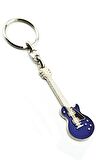 Gitar Mavi Anahtarlık