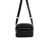 Silver Polo  Kadın Çapraz Çanta 1201-47231 SILVER POLO ÇAPRAZ Kadın ÇANTASI M86 SİYAH-MAT SİYAH