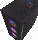 Vento VG20A 650W 80PLUS Tempered Glass USB 3.0 Mesh Rgb Atx Mid Tower Kasa