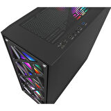 Vento VG12AL 4 Fanlı Siyah E-ATX Oyuncu Bilgisayar Kasası