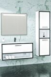 
Asya 100 Cm Banyo Dolabı - Boy Dolap Dahil