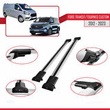 Ford Transit/Tourneo Custom 2012-2023 Arası ile Uyumlu FLY Model Ara Atkı Tavan Barı Gri 2 Adet