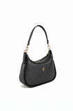 Silver Polo  Kadın Omuz Çantası 1180-47333 SILVER POLO Kadın ÇANTASI M178 SİYAH-MAT SİYAH