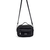 Silver Polo  Kadın Çapraz Çanta 1186-47334 SILVER POLO ÇAPRAZ Kadın ÇANTASI M86 SİYAH-MAT SİYAH