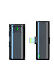 Tüm iphone Modeller için Lightning Girişli Şarj Kutulu Kablosuz Yaka Mikrofonu