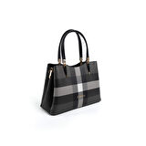 Silver Polo  Kadın Omuz Çantası 1205-47379 SILVER POLO Kadın ÇANTASI M129 SİYAH-MAT SİYAH