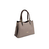 Silver Polo  Kadın Omuz Çantası 1205-47383 SILVER POLO Kadın ÇANTASI M191 KAHVE SARI-MAT KAHVE