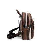 Silver Polo  Kadın  1062-47402 SILVER POLO SIRT ÇANTASI MK85 KOYU KAHVE-MAT KAHVE