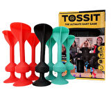 TOSSIT Silikon Dart Başlangıç Seti (Kırmızı, Camgöbeği)