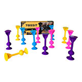 TOSSIT Silikon Dart Aile Seti (Pembe, Mor, Mavi, Sarı)