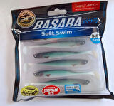LUCKY JOHN BASARA 3D SOFT SWİM 3.5'' (8.89 CM ) PG07 6P SİLİKON YEM